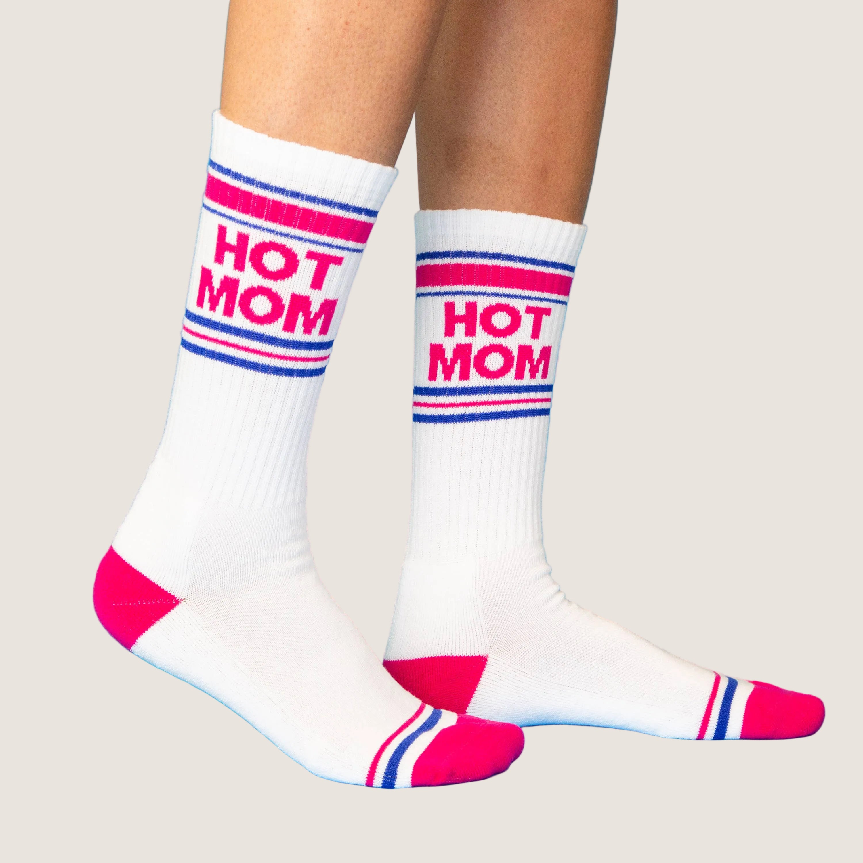 Hot Mom Gym Crew Socks