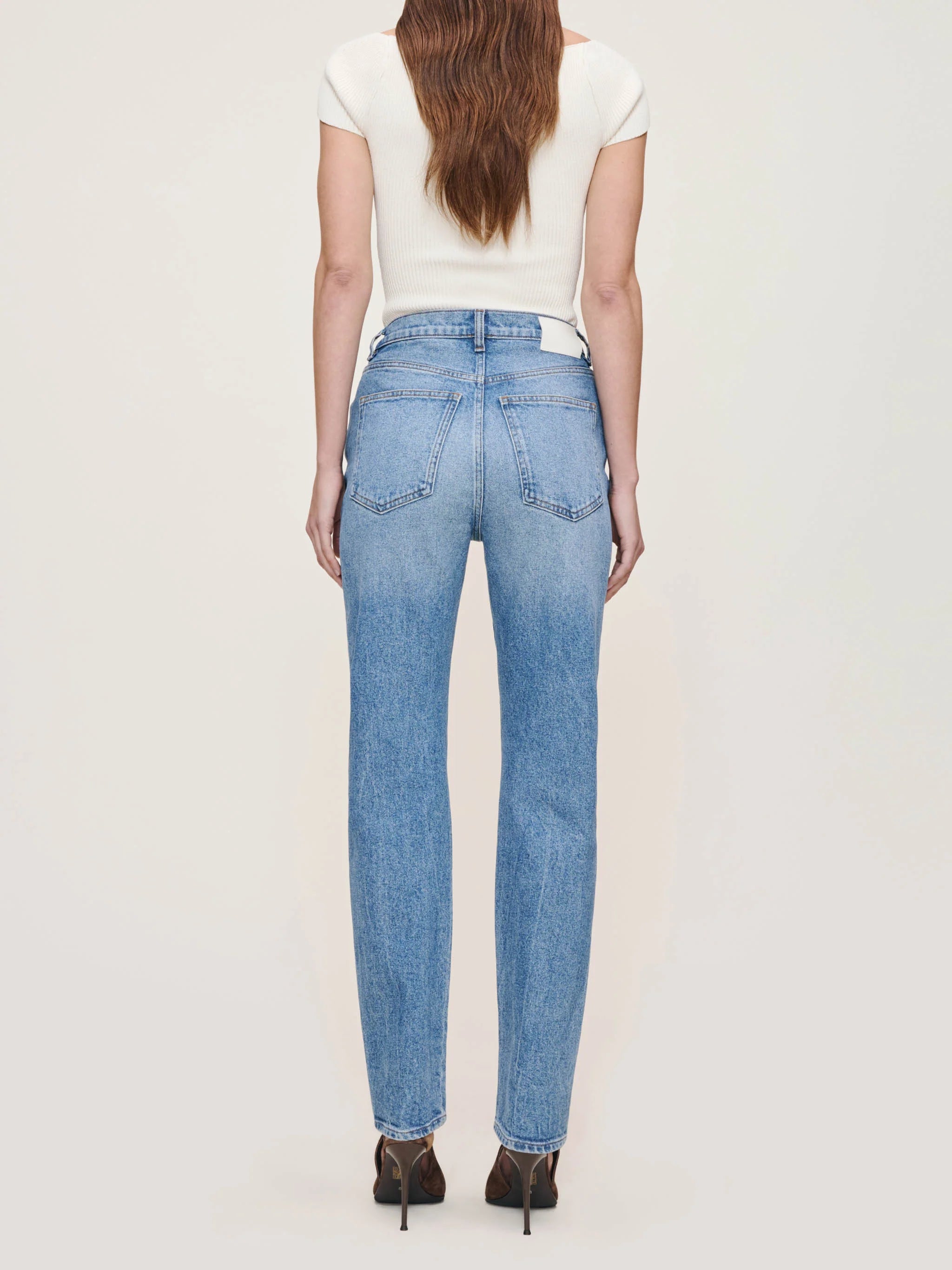 Kristy Cigarette High Rise Jeans