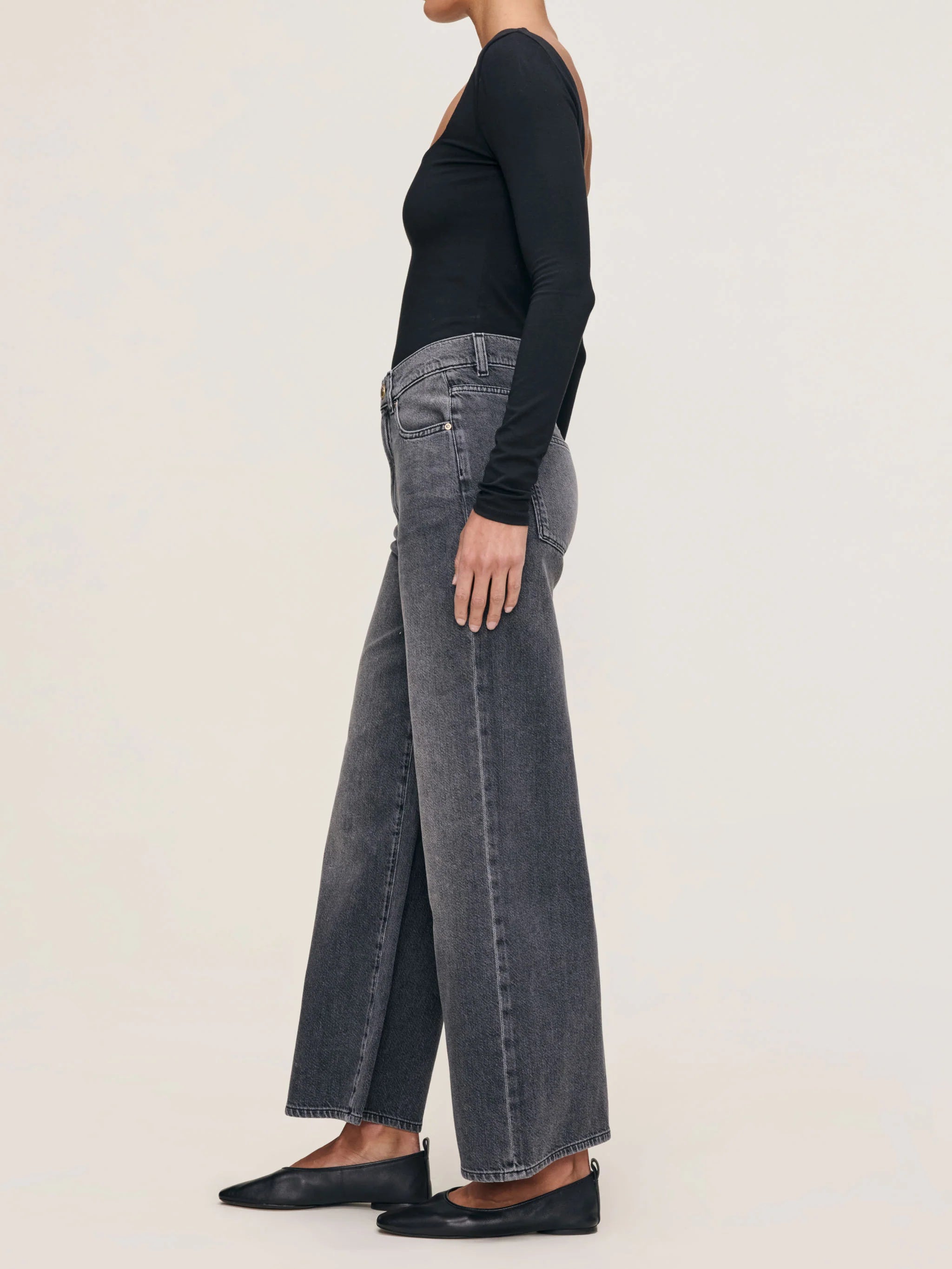 Hepburn Wide Leg Jeans