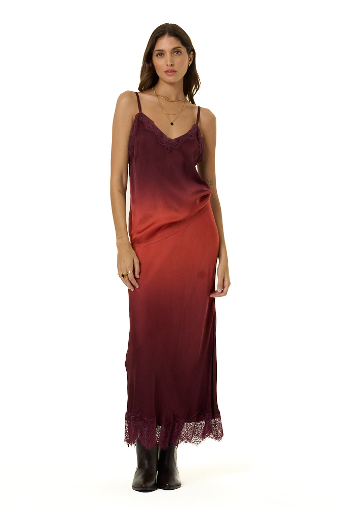 YFB Cinta Lace Cami - Mud Ombre