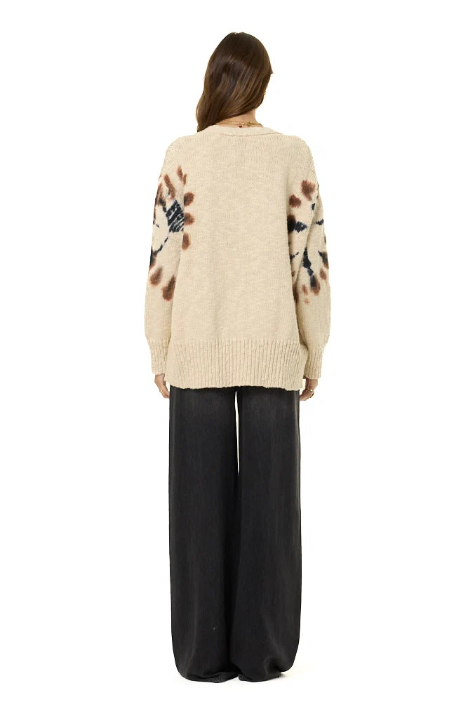 YFB Indie Cardigan - Mud Stellar Wash