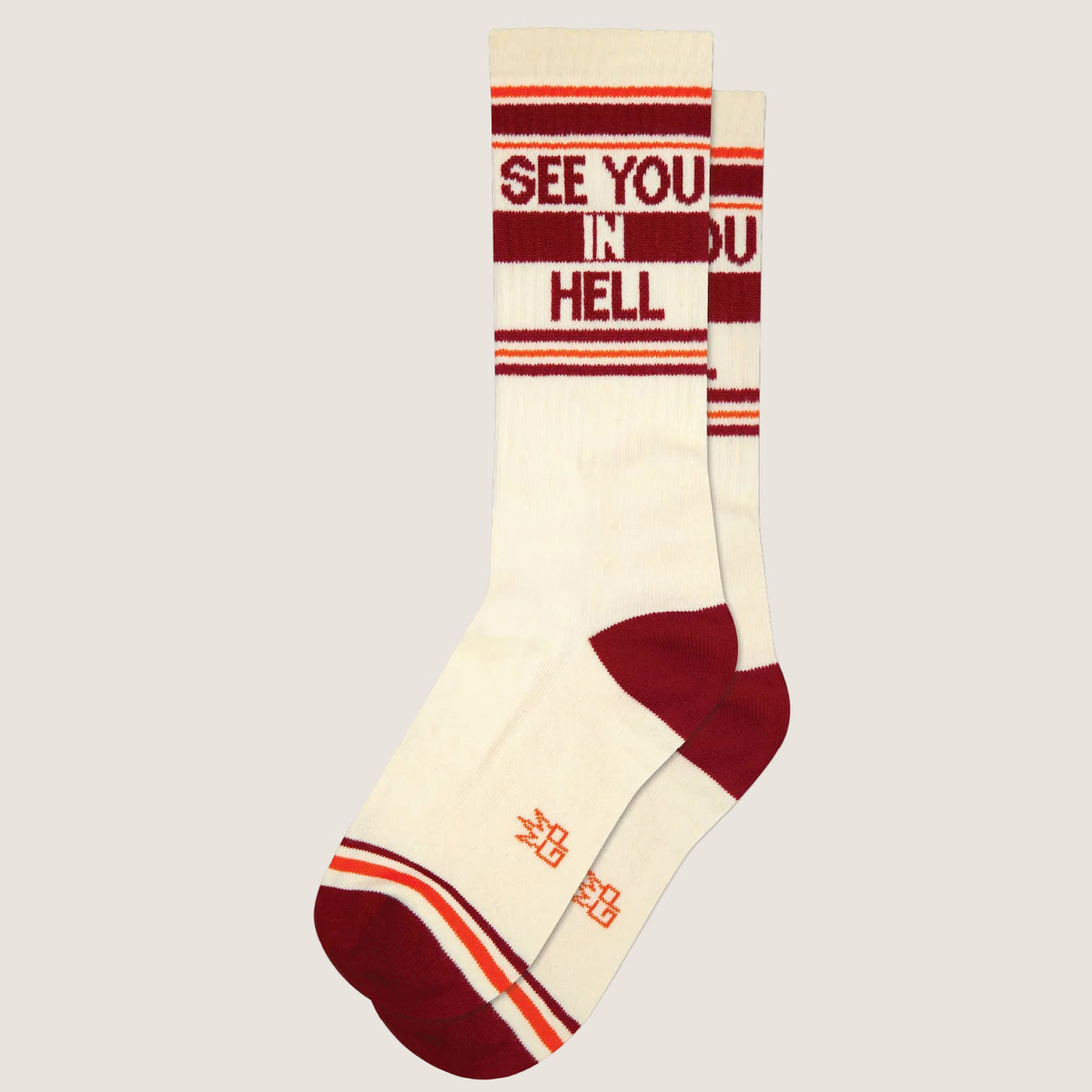 See You in Hell Gym Crew Socks