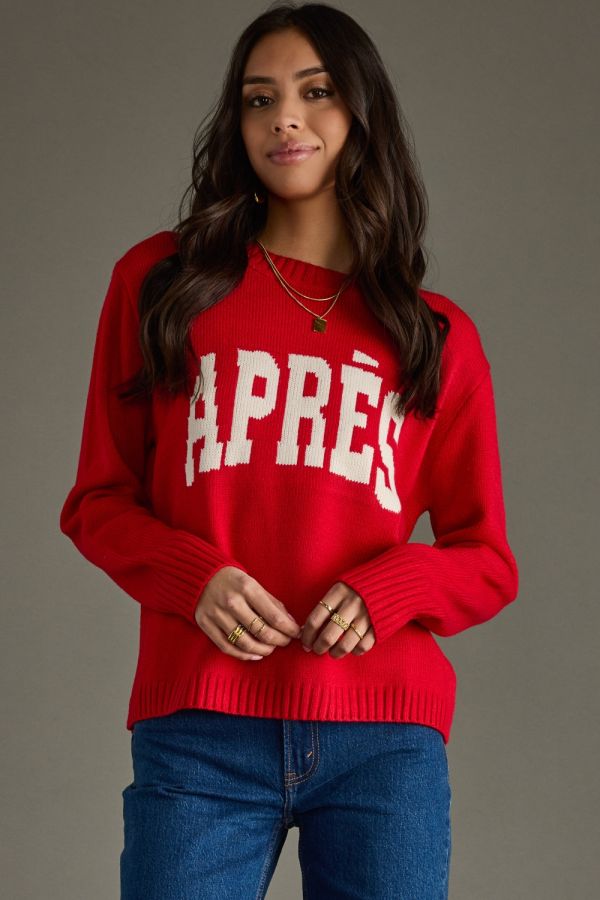 Apres Ski Sweater - Red