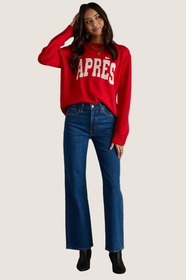 Apres Ski Sweater - Red