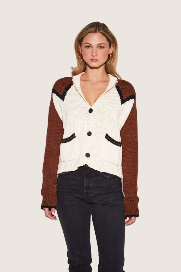 John + Jenn Collins Cardigan - Mahogany Cabin