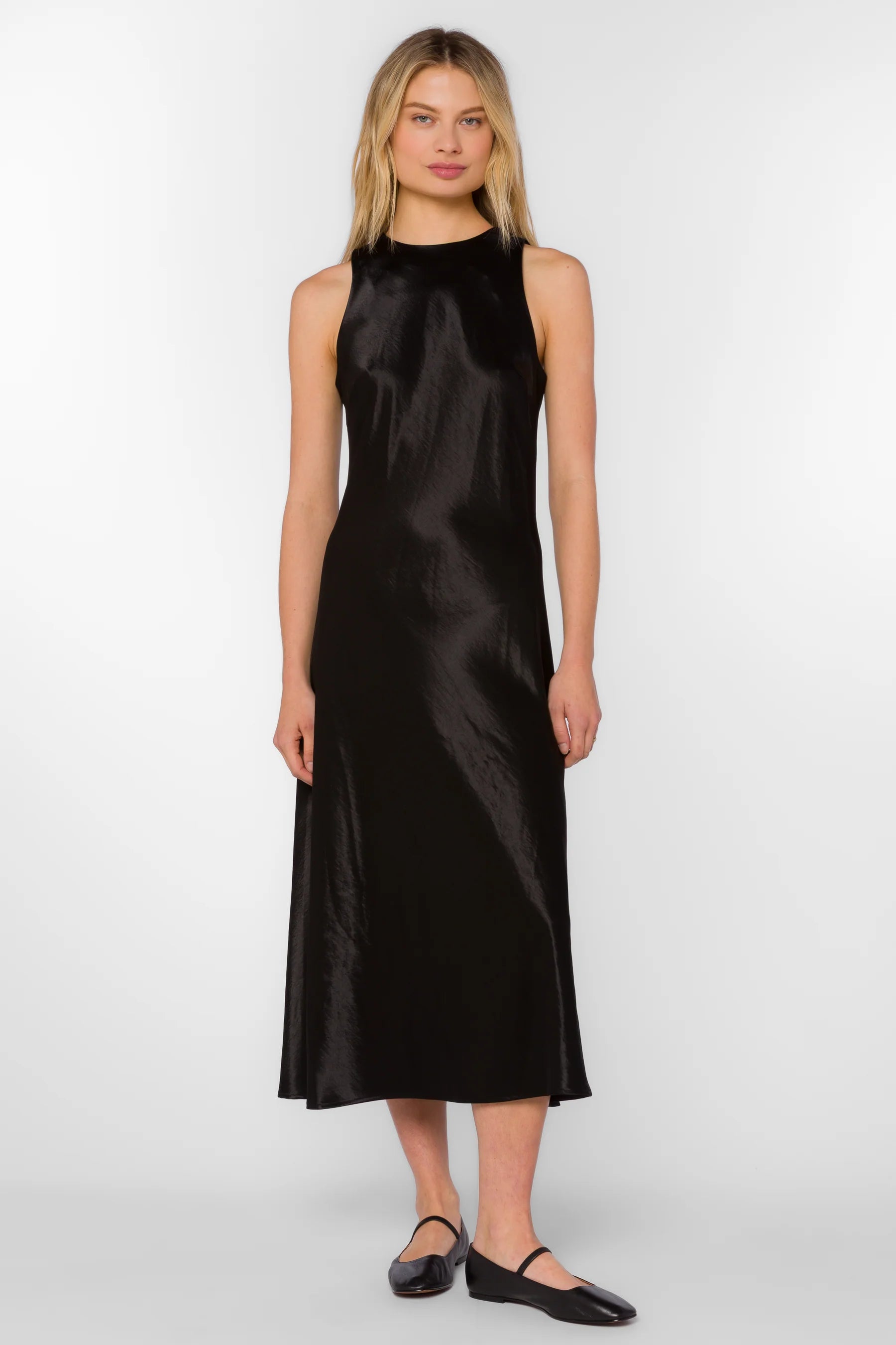 chinese dress ladies HN Black Plus Size V-Neck Maxi Dress Spaghetti Straps Ruched A-Line Dr –  Hanna Nikole main image 1