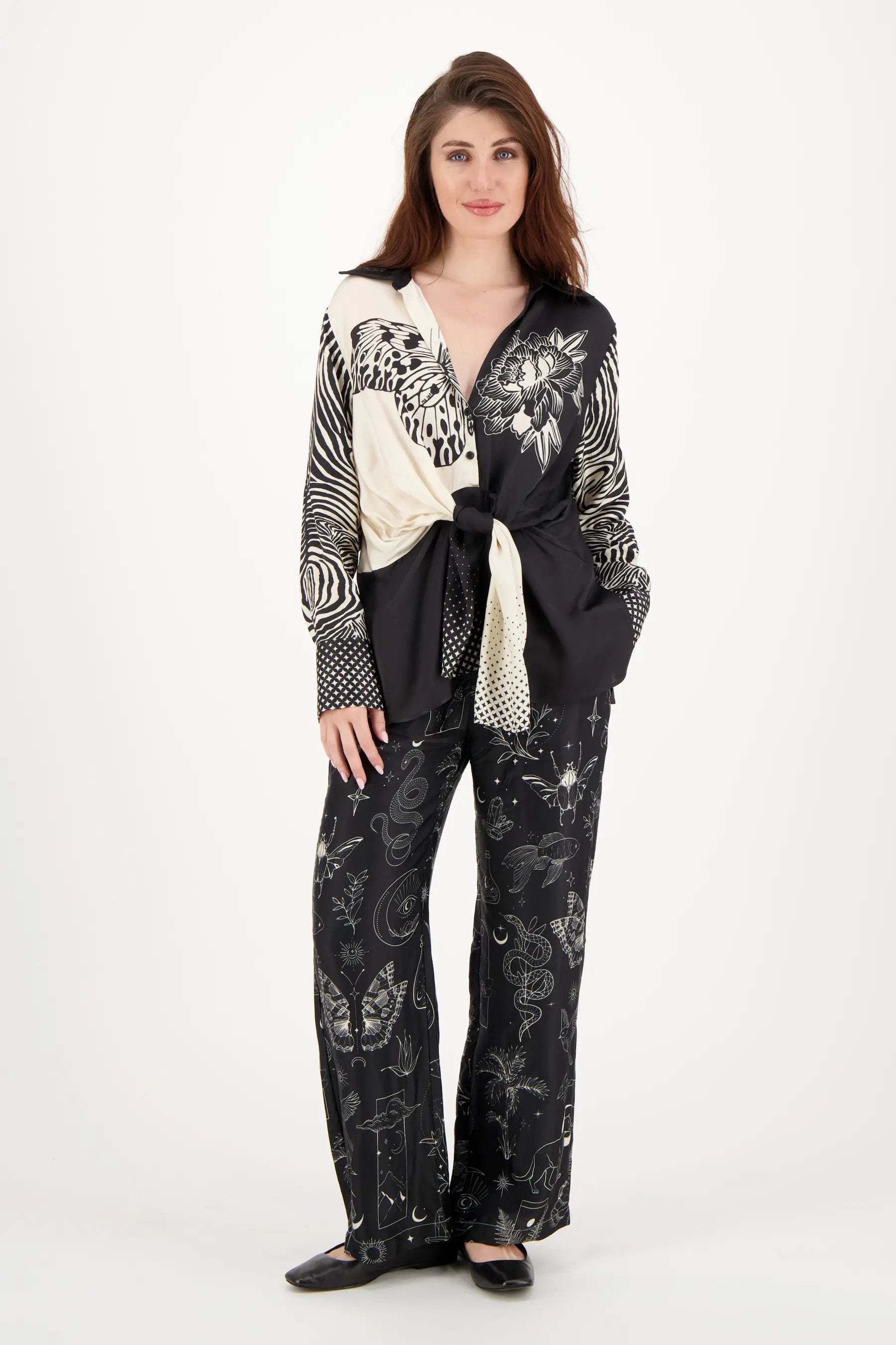 Reyna Tie Waist Shirt