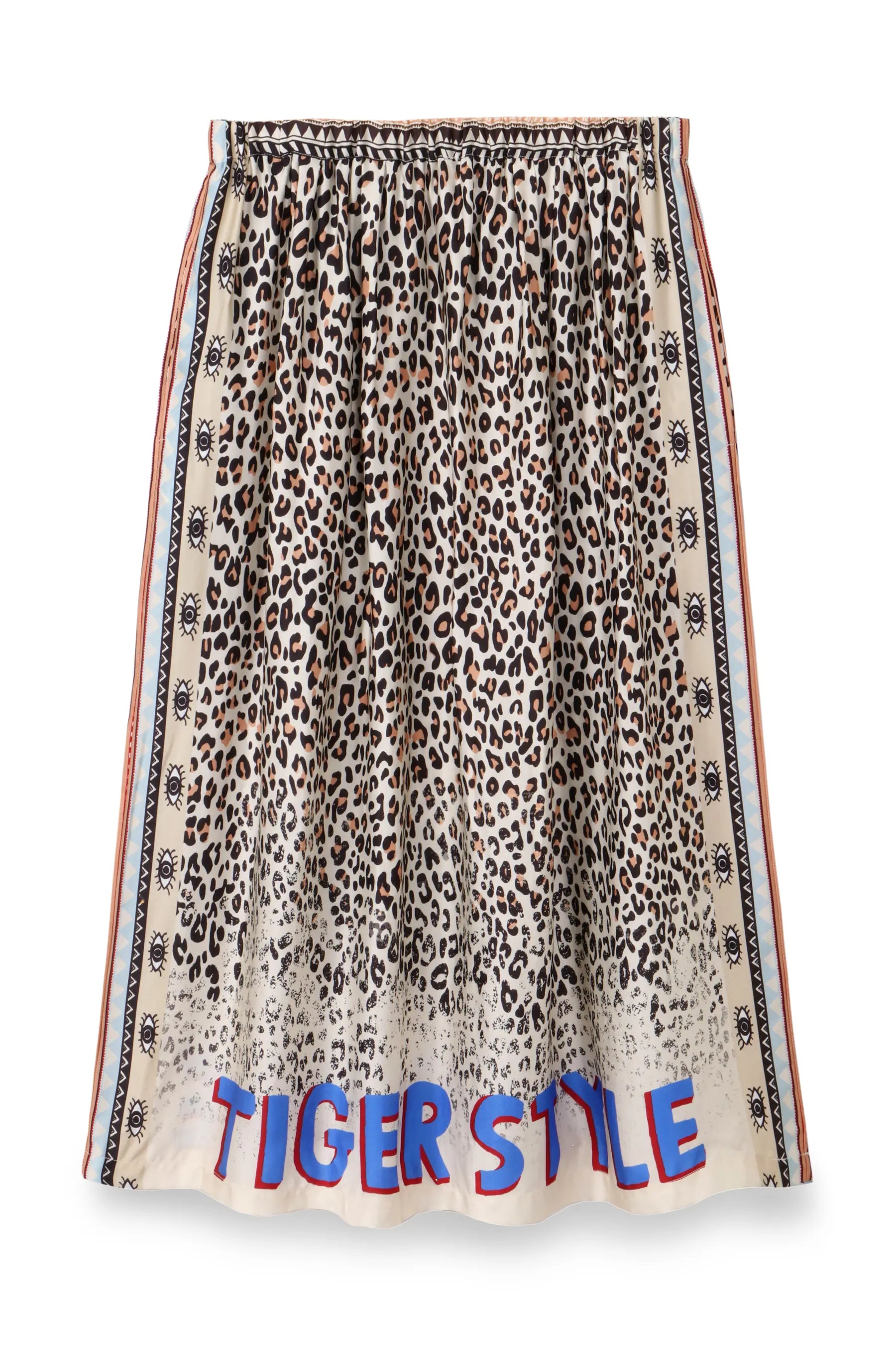 Hailey Tiger Print Midi Skirt
