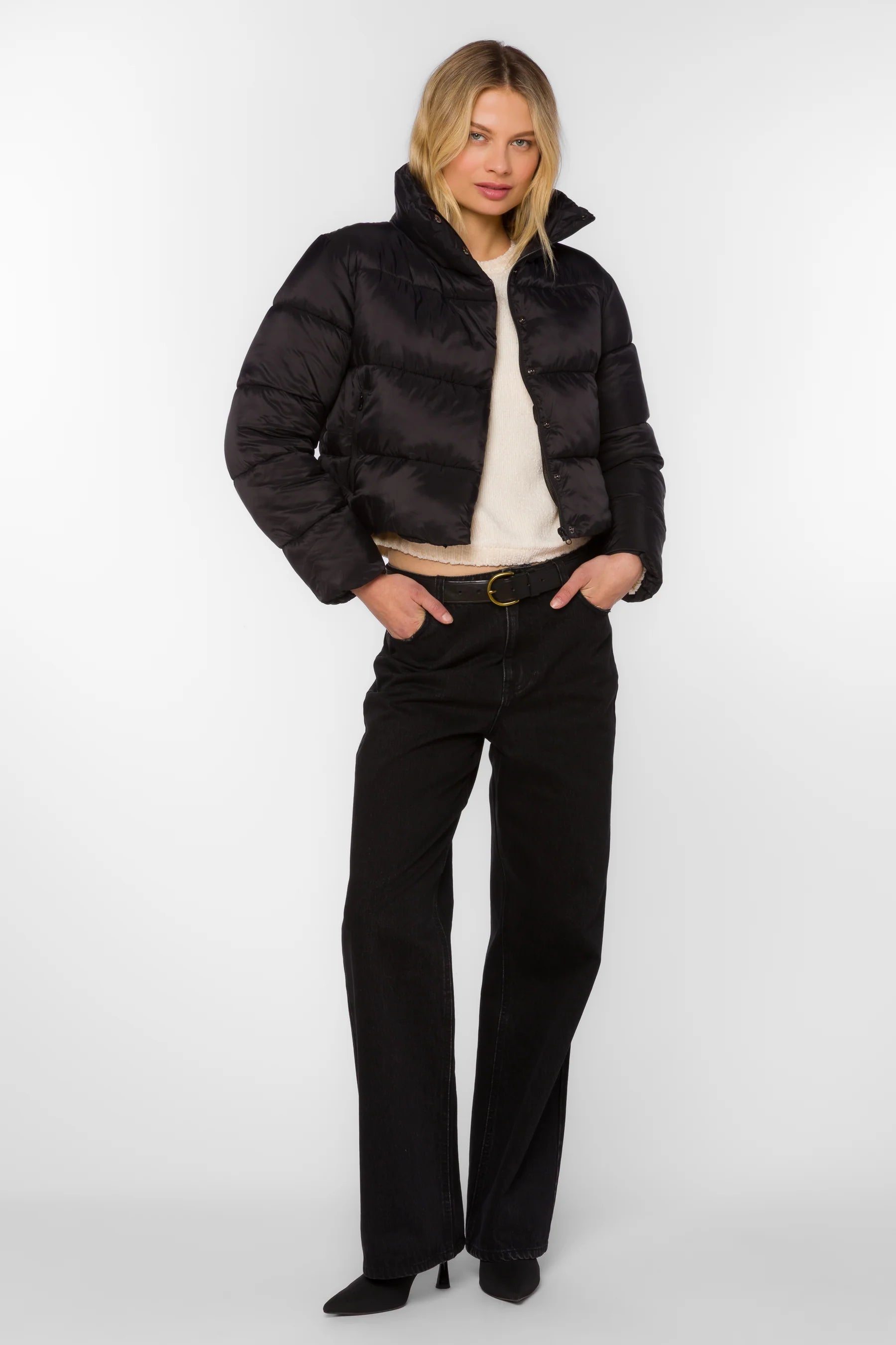 Jonas Puffer Jacket - Black