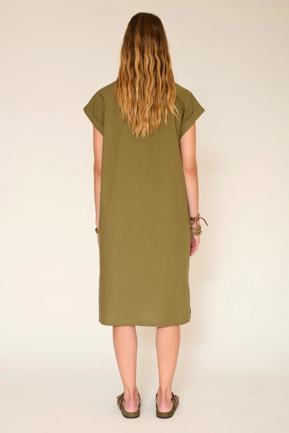 MKT Studio Rayna Shirt Dress - Kaki