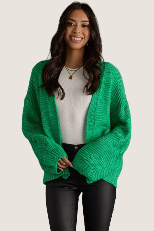 Ski Cardi - Green