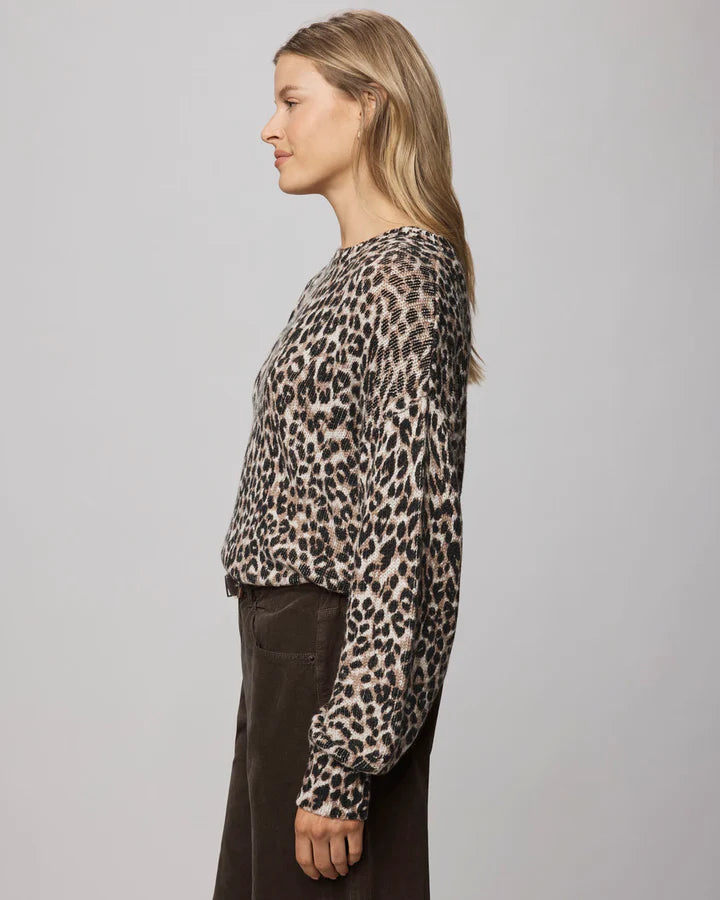 Delaney Leopard Sweater
