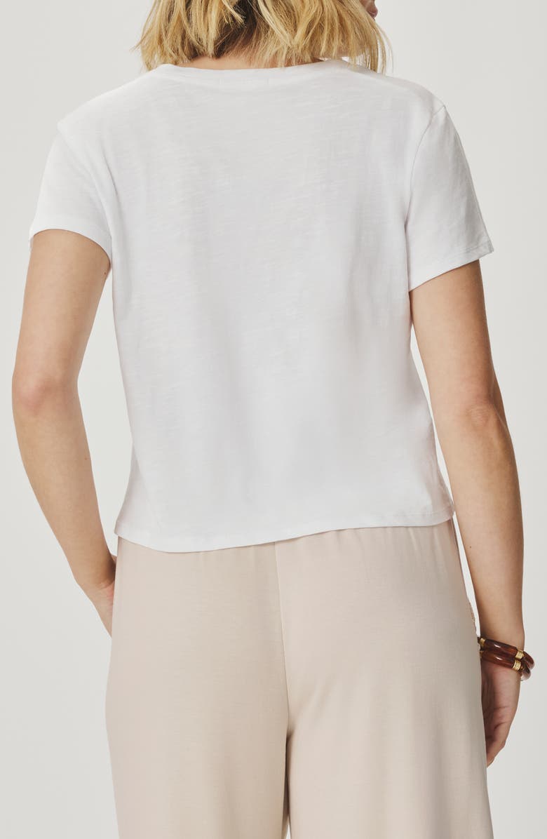 Splendid Louisa V-Neck Tee - White