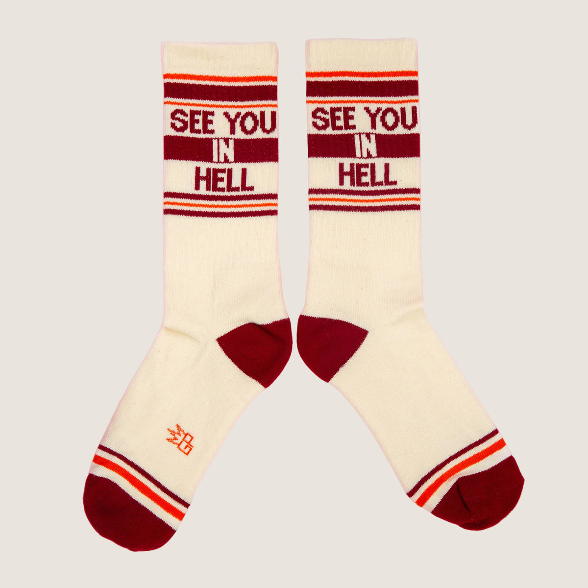 See You in Hell Gym Crew Socks