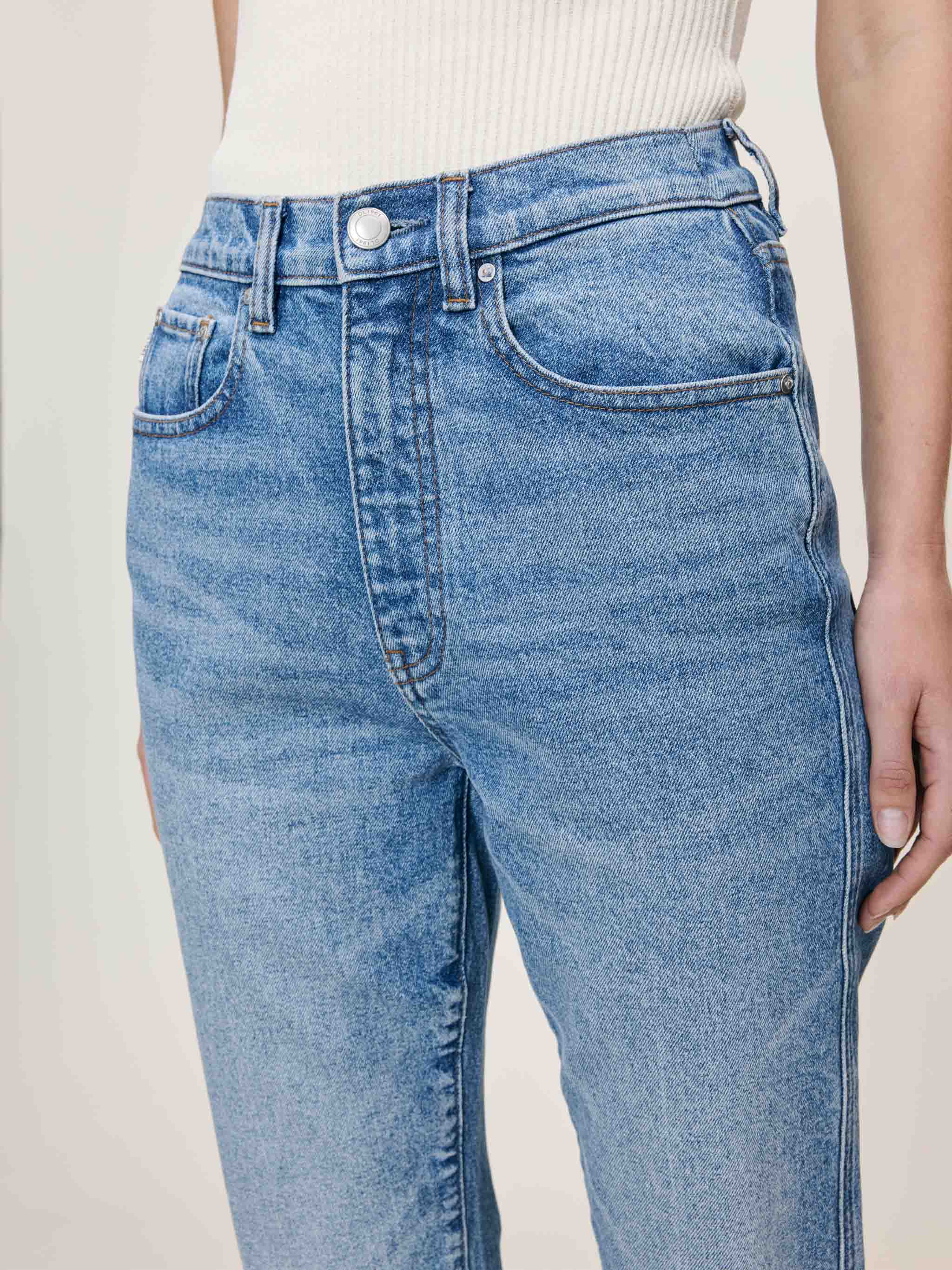 Kristy Cigarette High Rise Jeans