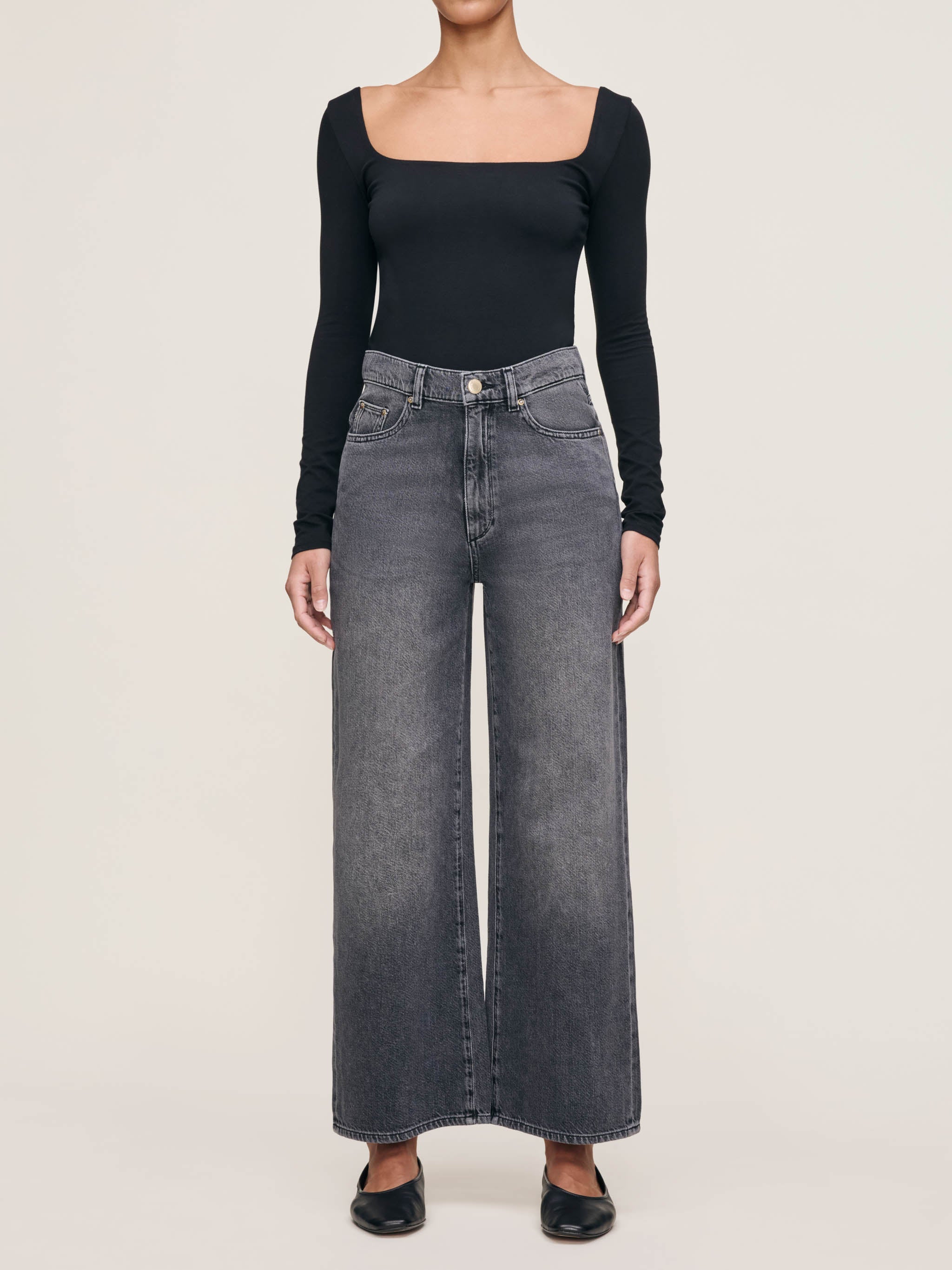 Hepburn Wide Leg Jeans