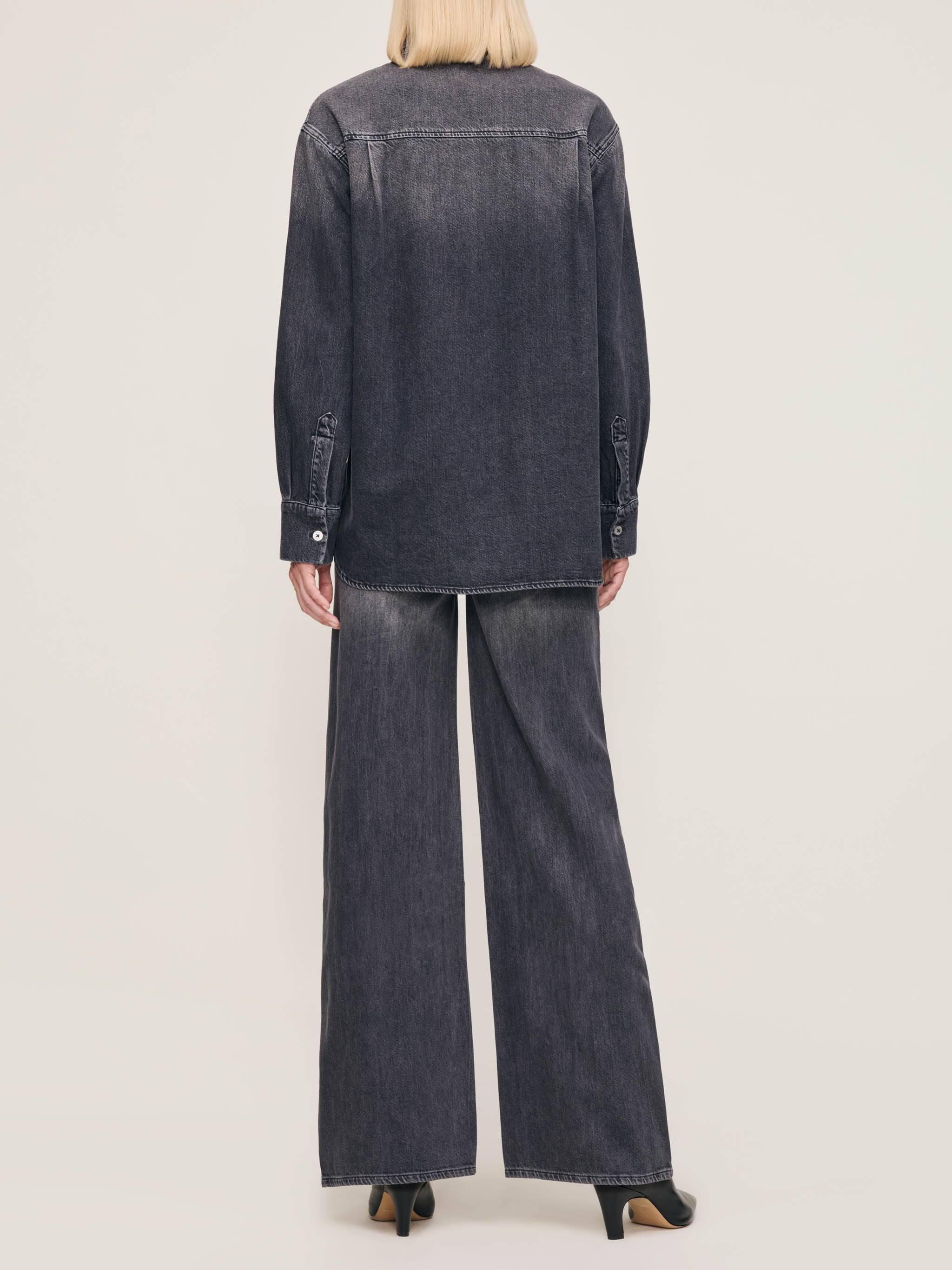 Faye Oversized Denim Shirt