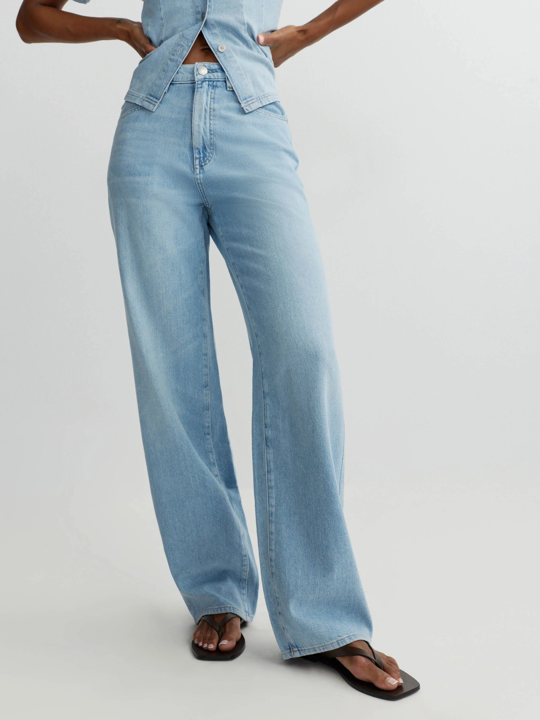 DL1961 Kaylen Soft Curve Jeans - Beachfront Aura