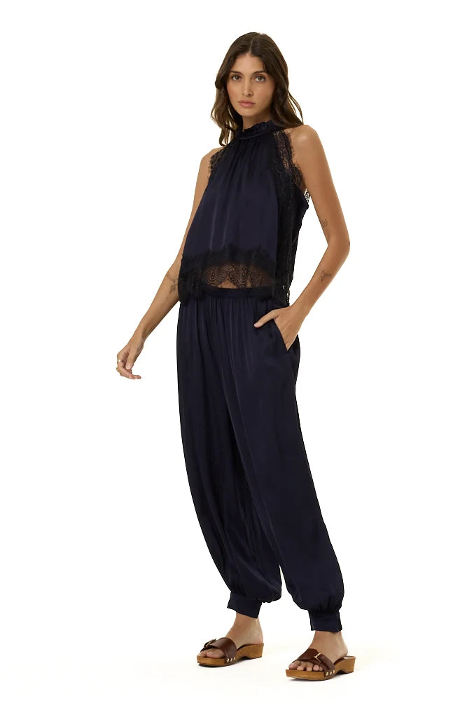YFB Celest Lace Top - Midnight