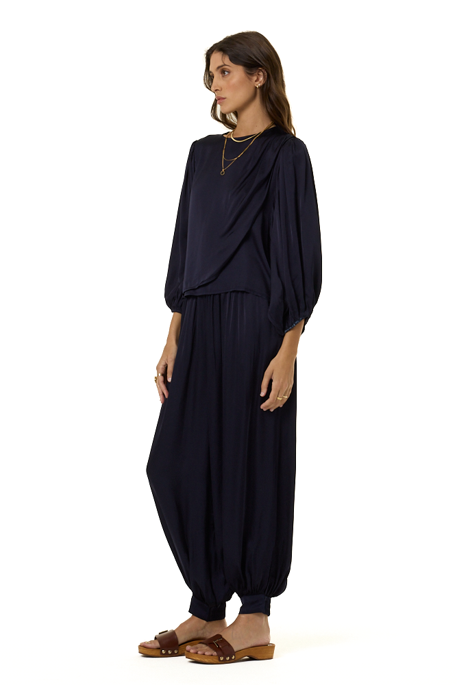 YFB Cedar Draped Top - Midnight