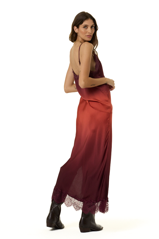 YFB Cinta Lace Cami - Mud Ombre