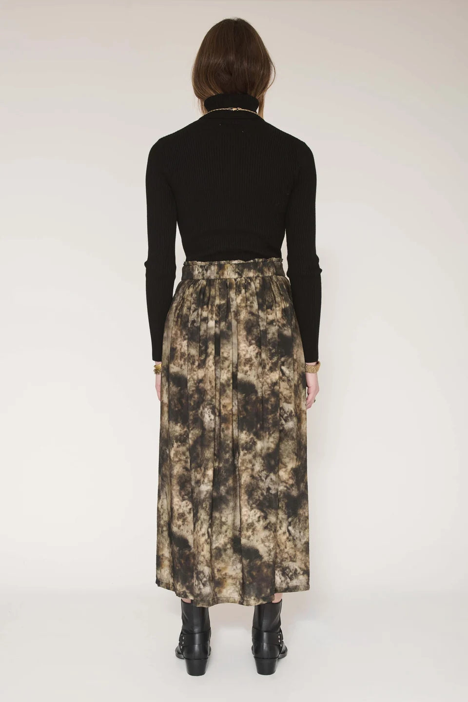 MKT Studio Judia Maxi Skirt - Khaki
