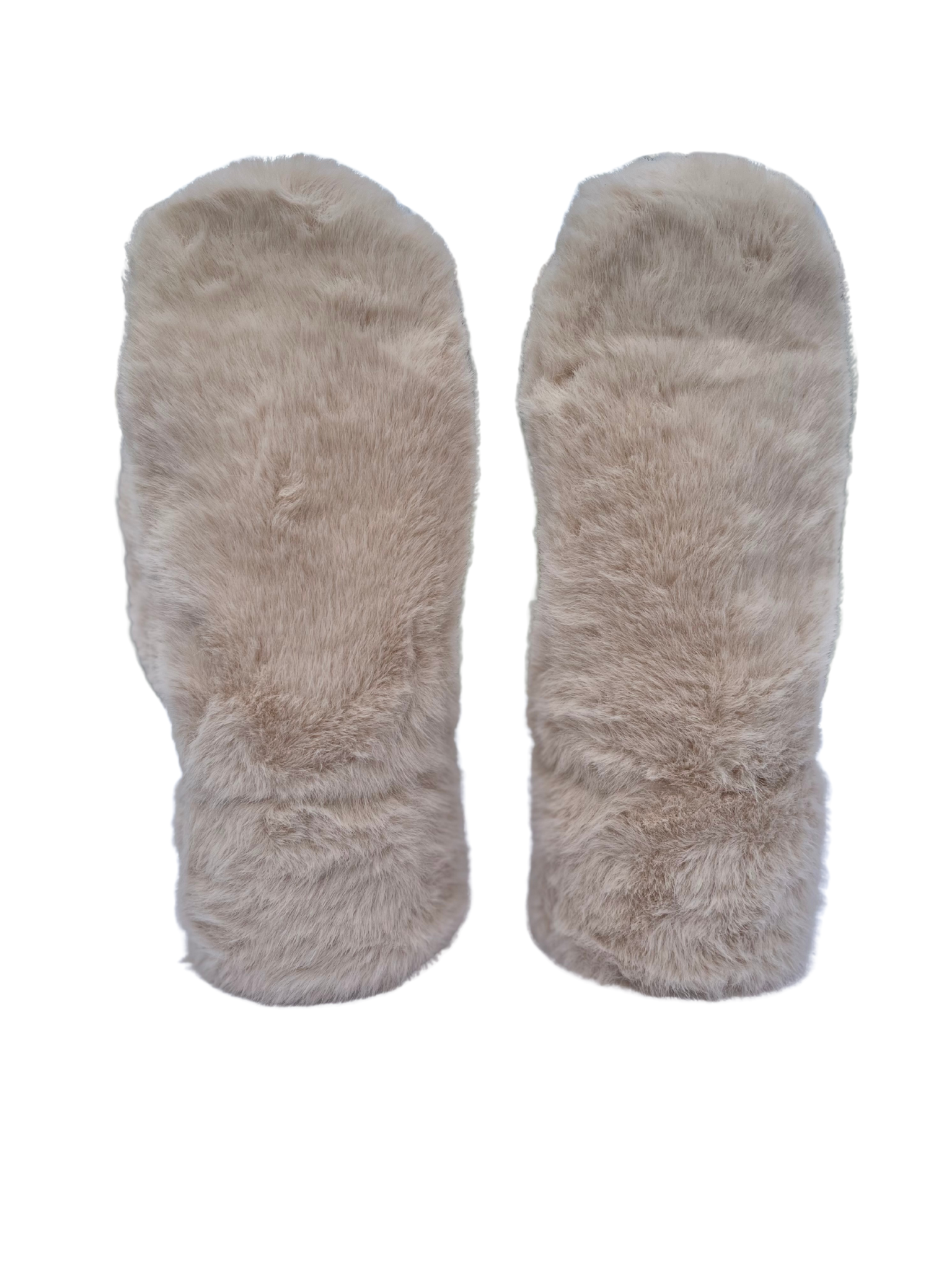 Faux Fur Mittens