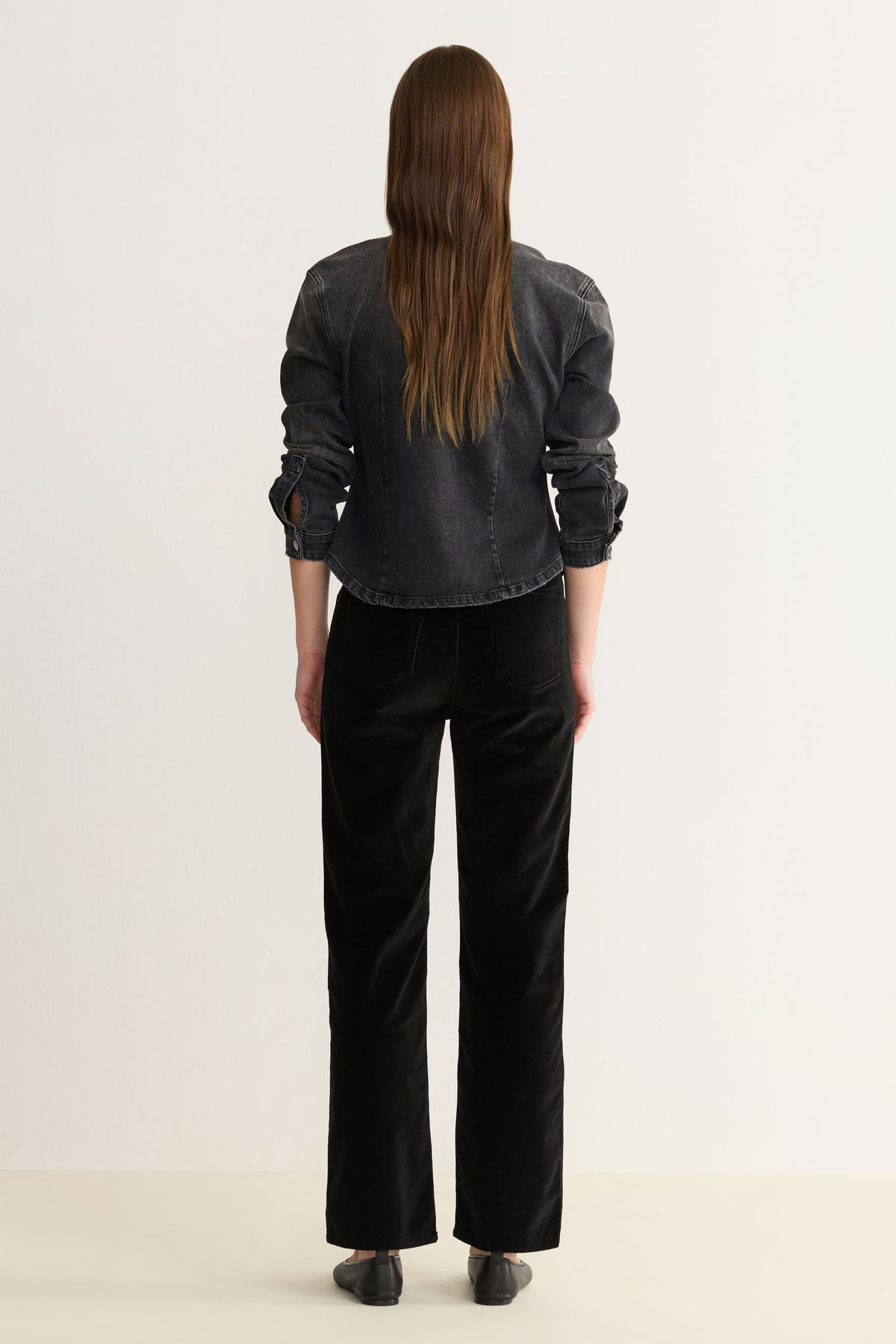 SAT - 90's Straight Jeans - Black Velvet