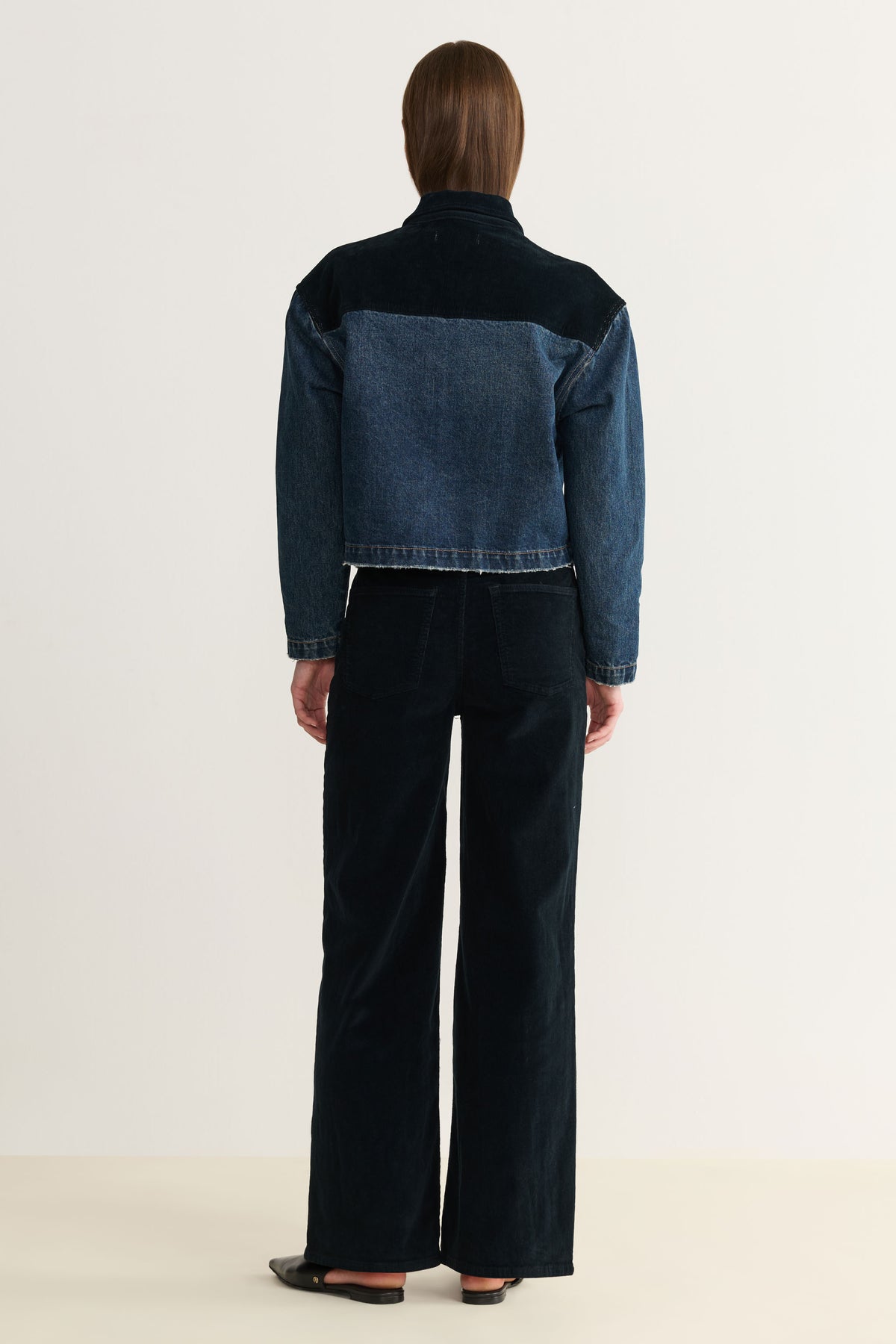 NCE Cord Wide Leg Jeans