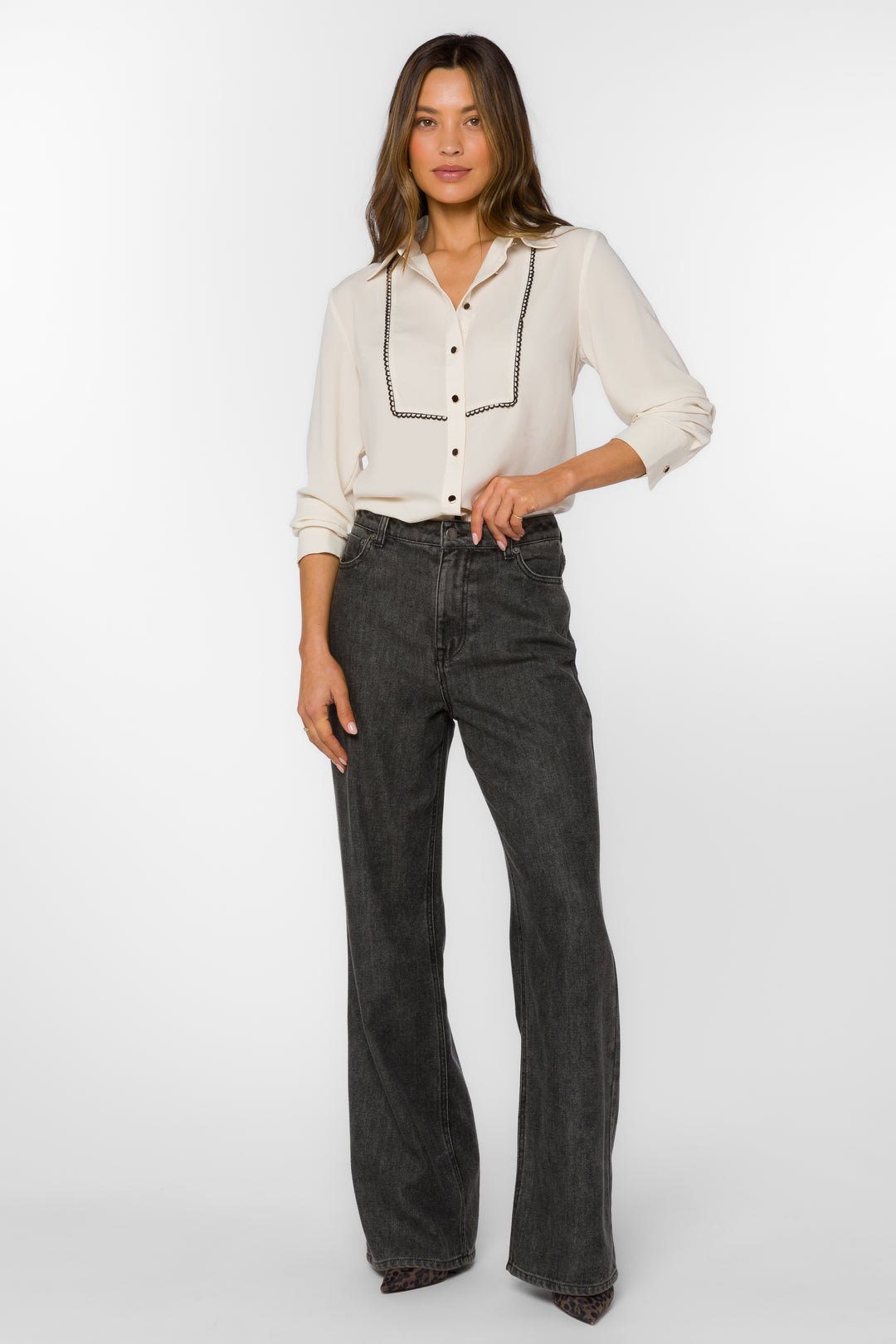 Avianna Blouse - Ivory