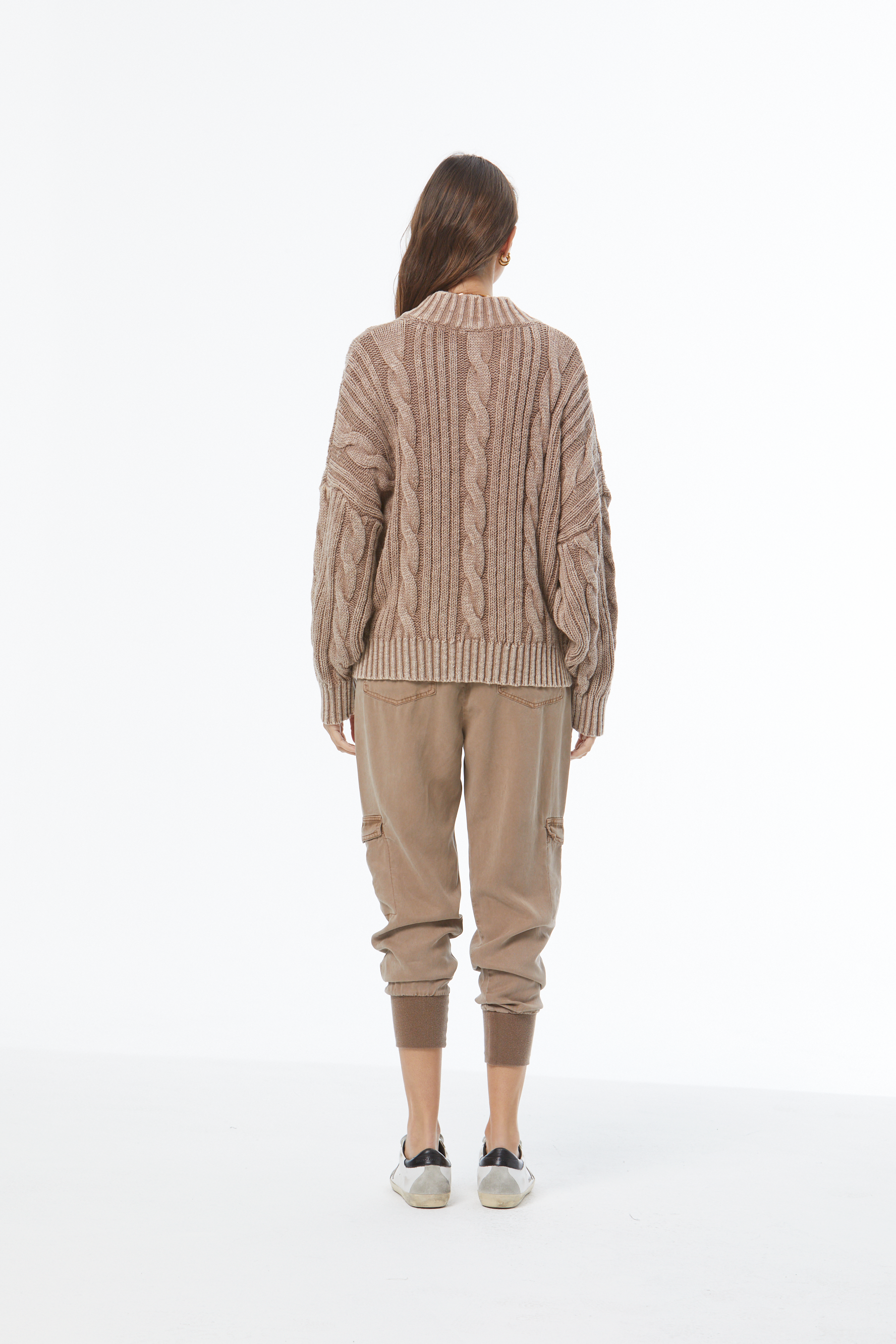Auckland Sweater - Shitake Mineral Wash