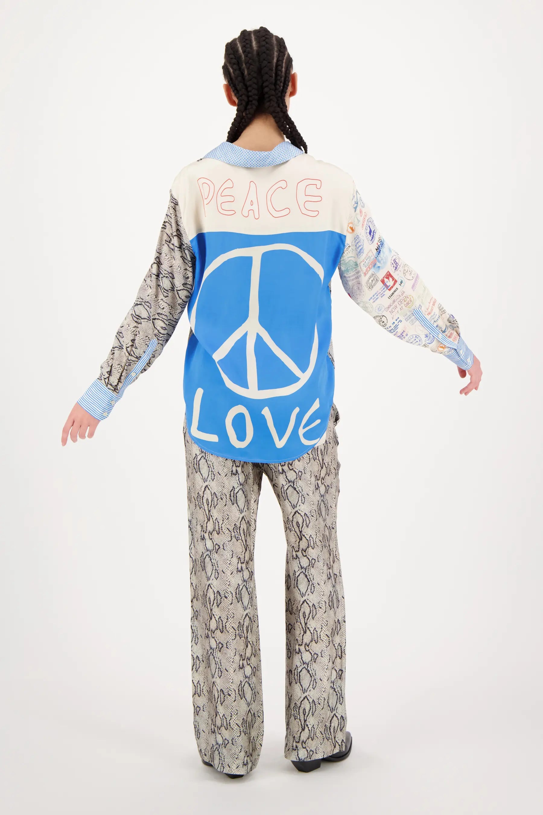 Isabel Snake Print Shirt