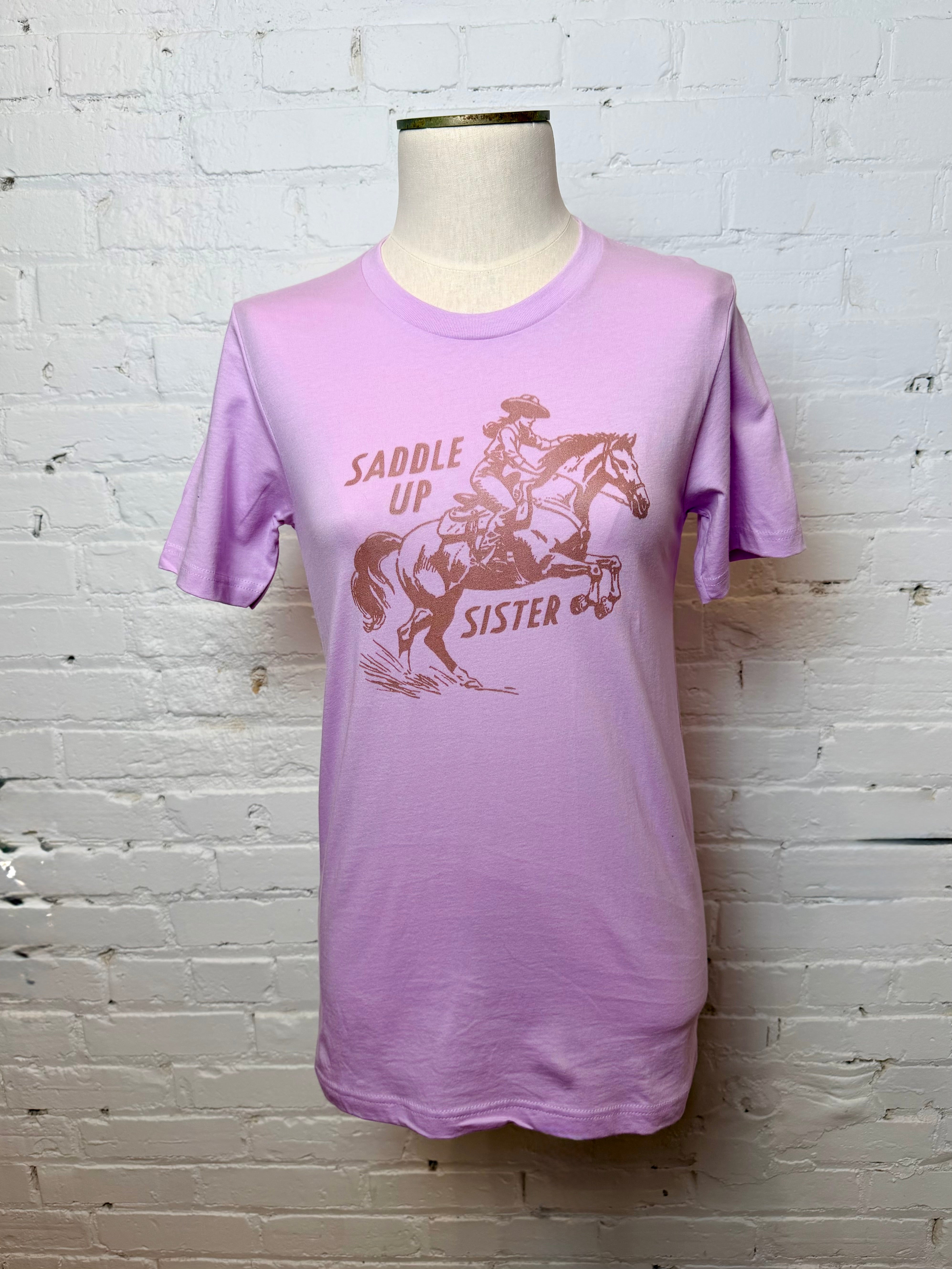 Saddle Up Sister Graphic T-Shirt