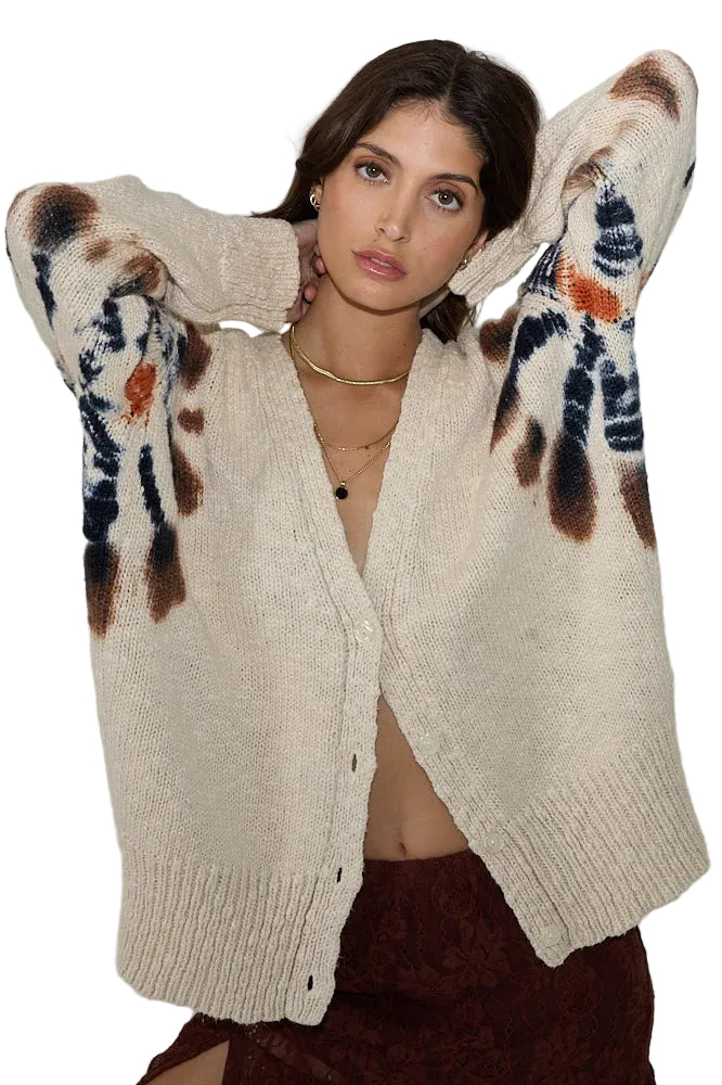YFB Indie Cardigan - Mud Stellar Wash
