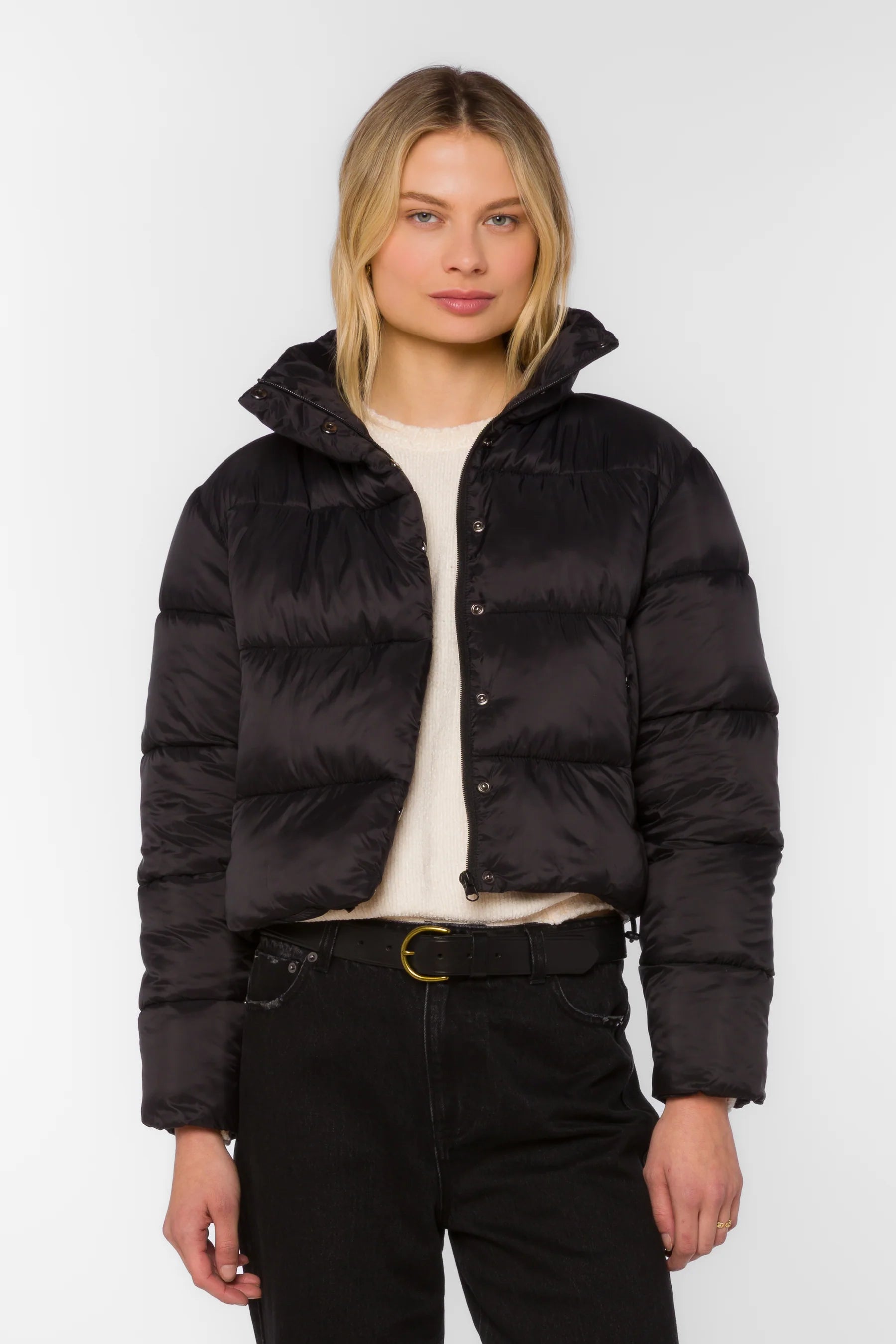 Jonas Puffer Jacket - Black
