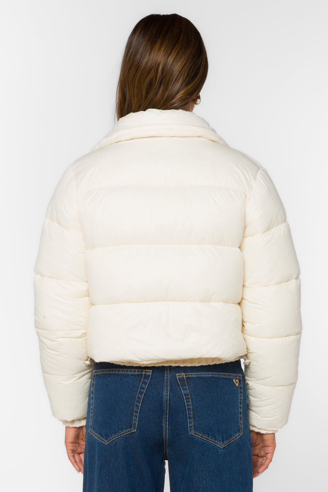 Jonas Puffer Jacket - Cream
