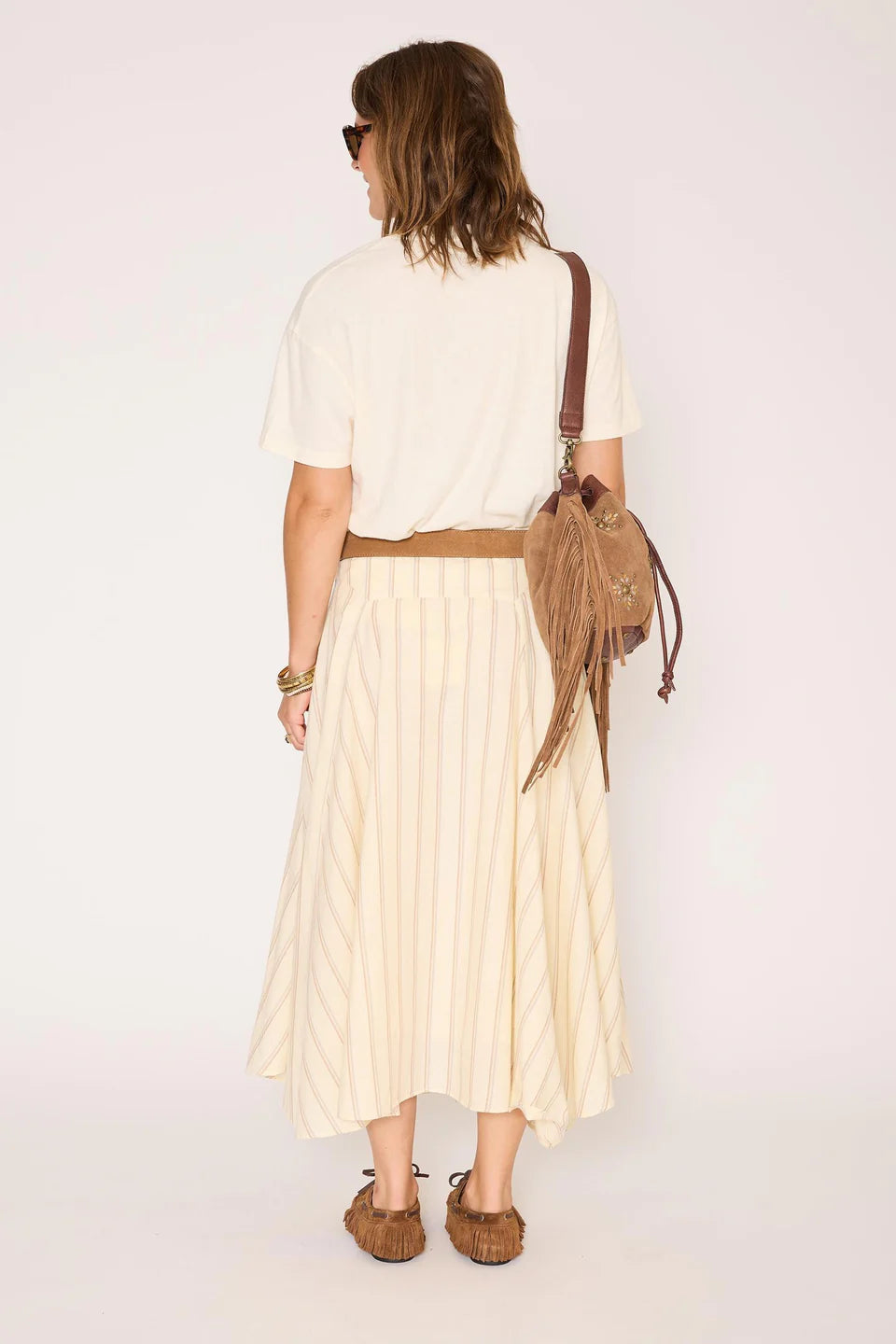 MKT Studio Jordana Cotton Midi Skirt