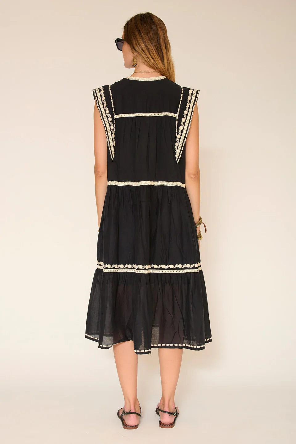 MKT Studio Roleo Bohemian Midi-Dress