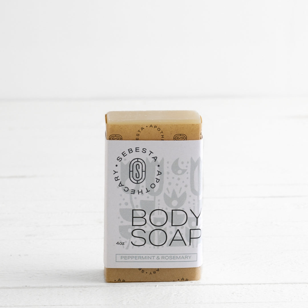 Body Soap - Peppermint & Rosemary