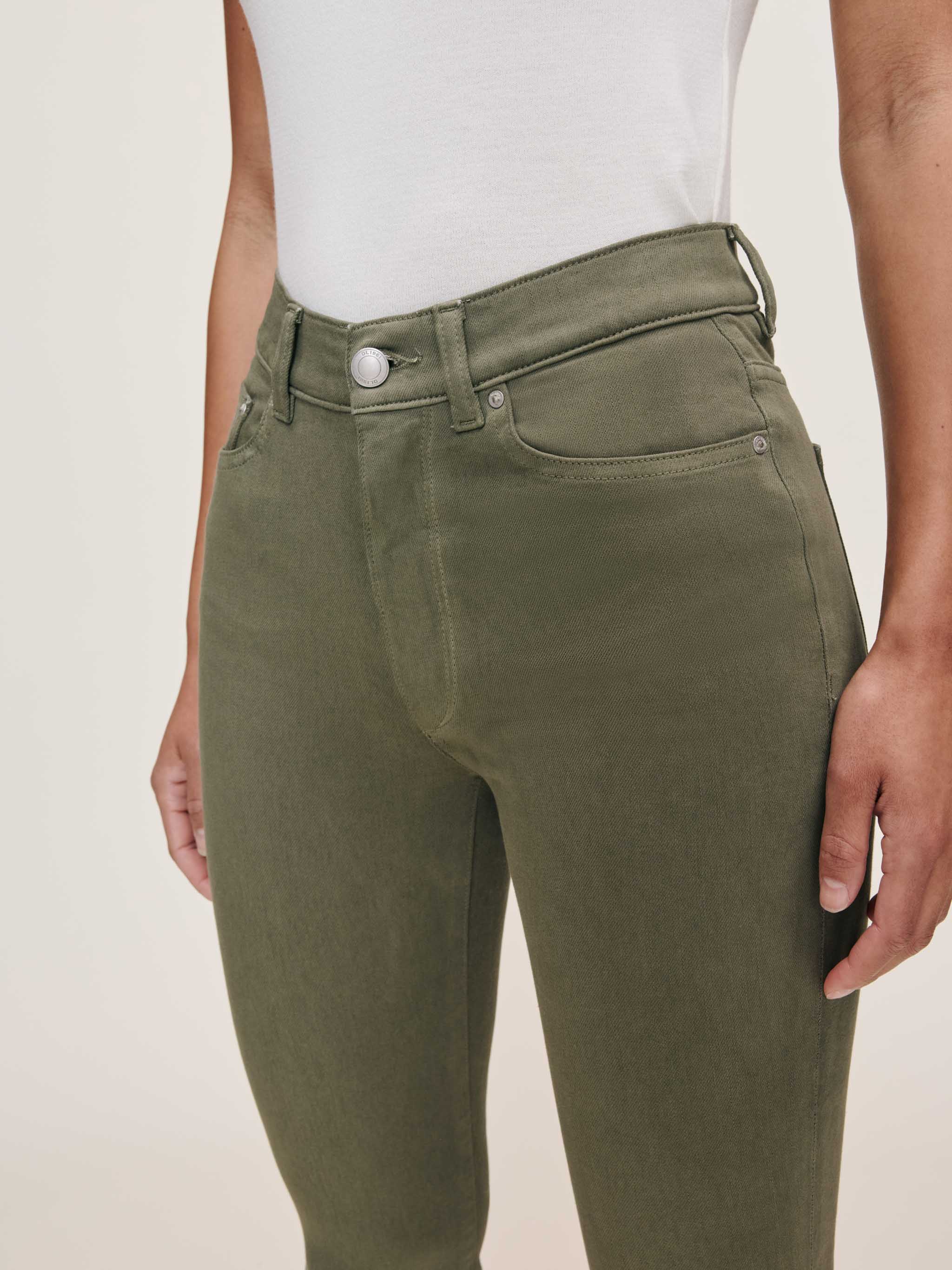 DL1961 Bridget Boot High Rise Instasculpt Crop Jeans