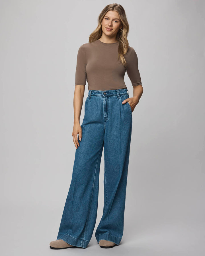 Bamboo Quarter Sleeve Tee - Cedar