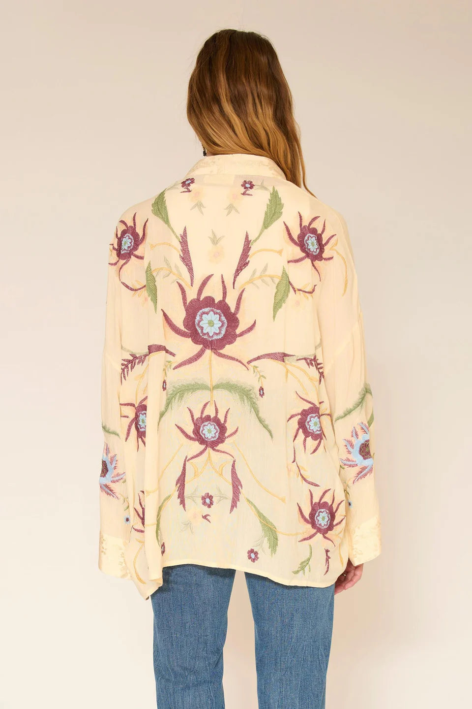 MKT Studio Wiske Embroidered Kimono