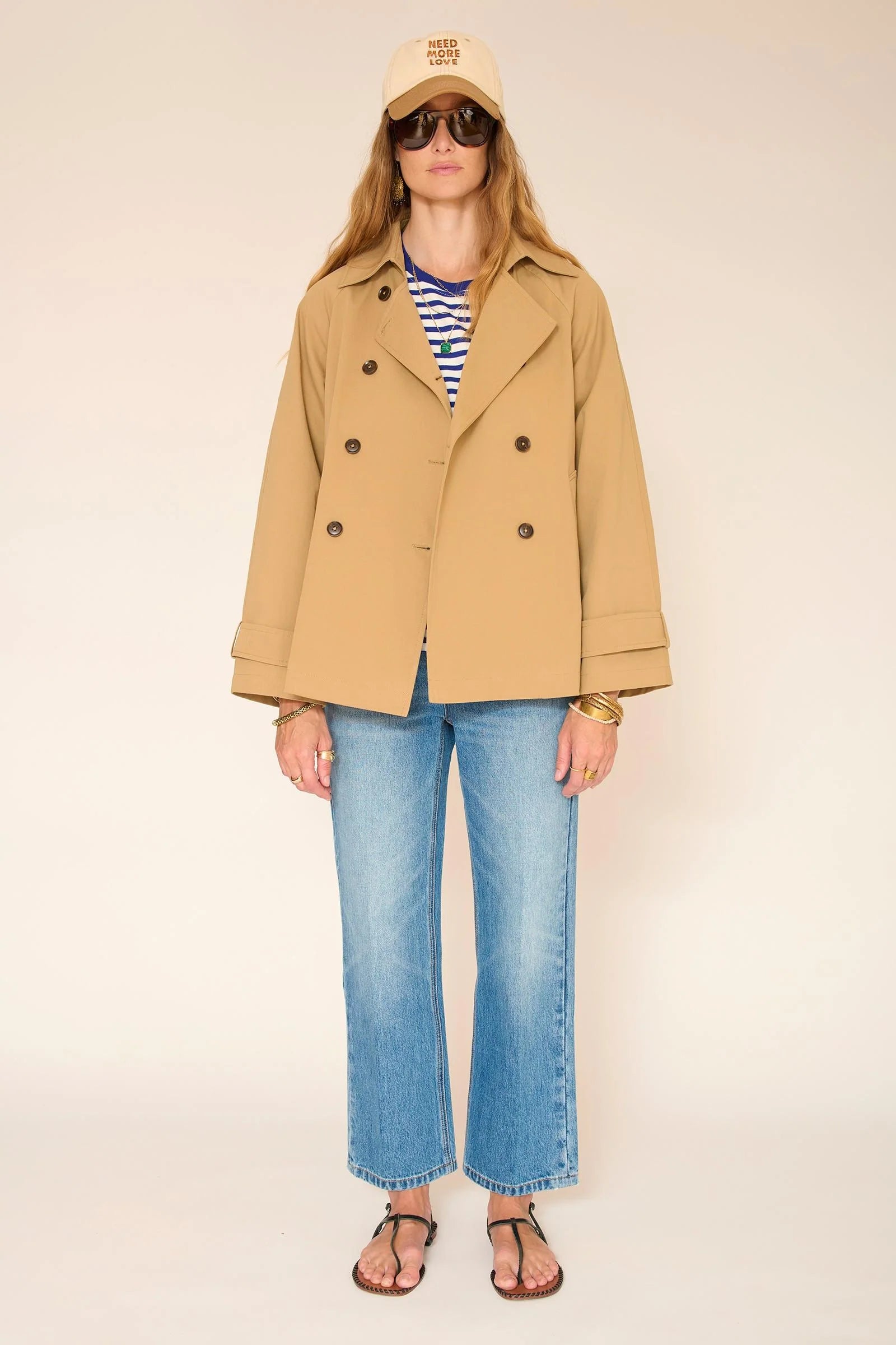 MKT Studio Woma Trench Coat - Sand